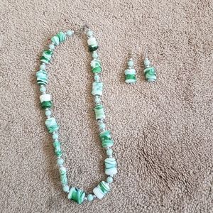 Mint green jewelry